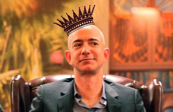 亚马逊公司创始人--54岁的杰夫·贝佐斯(Jeff Bezos)