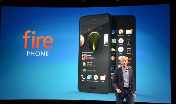 亚马逊公司曾经进入智能手机市场，推出Fire Phone