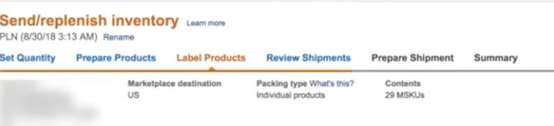 FBA商品条码(Label Products)