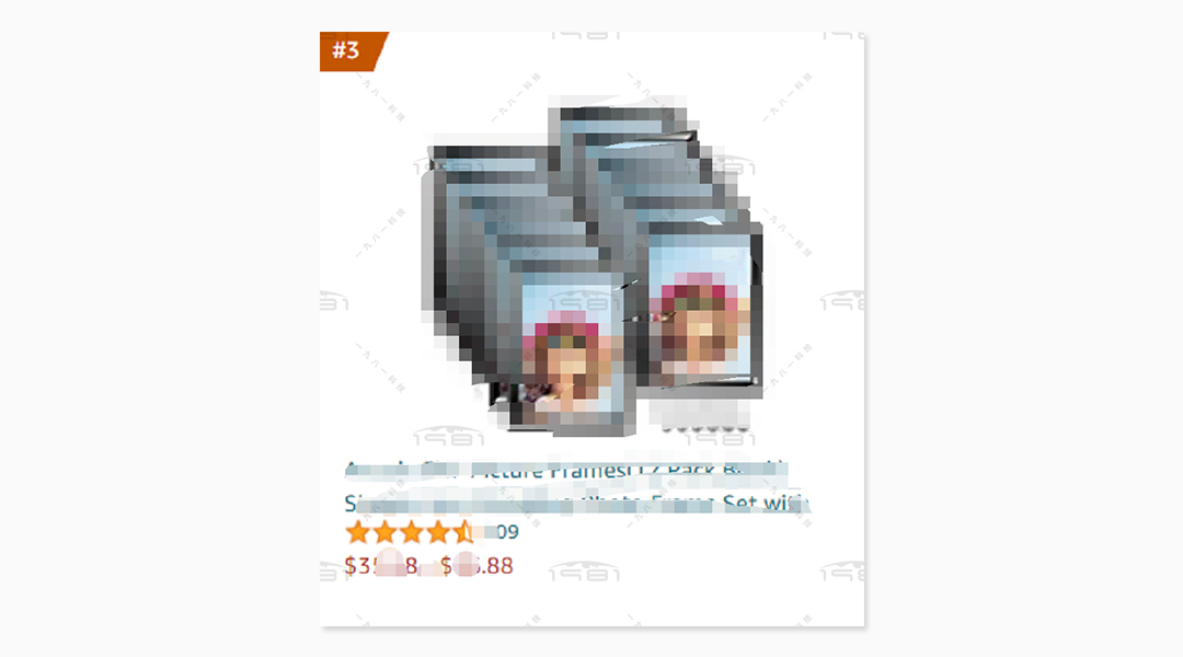 亚马逊代运营美国站画框类产品小类top3